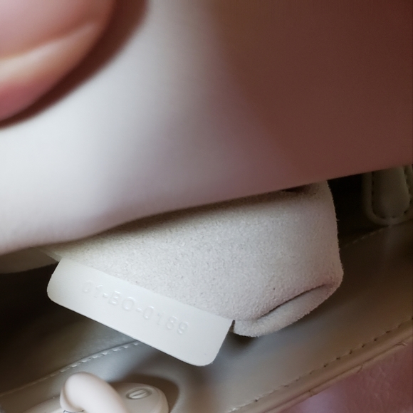 Lady dior mini ultra matte ivory bag - Picture 5 of 8